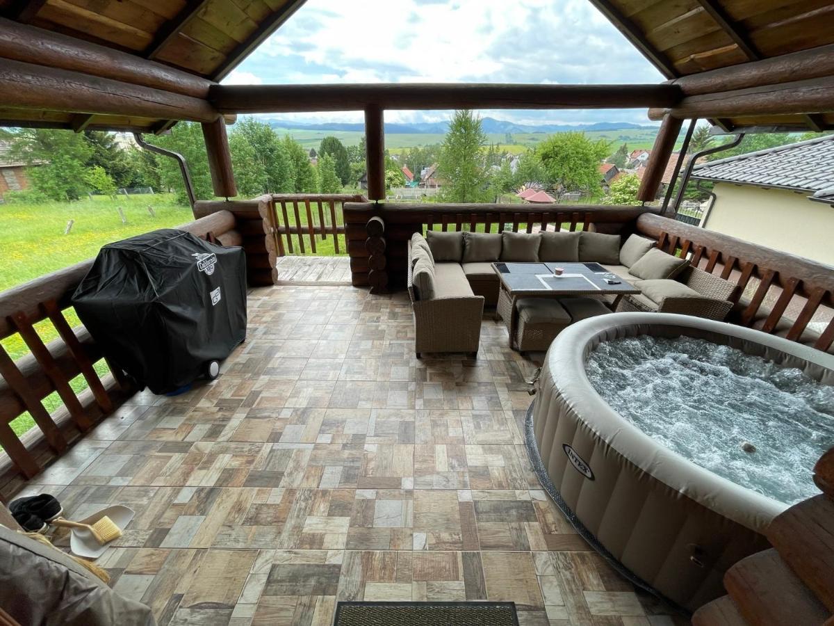 Trinity Log Cabin Wellness Resort Strba Bagian luar foto